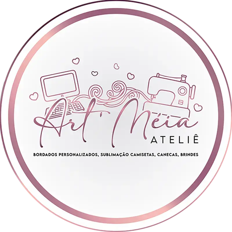 Produtos de sublimação do Art'Méia Ateliê